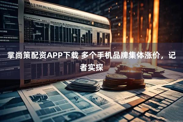 掌尚策配资APP下载 多个手机品牌集体涨价，记者实探