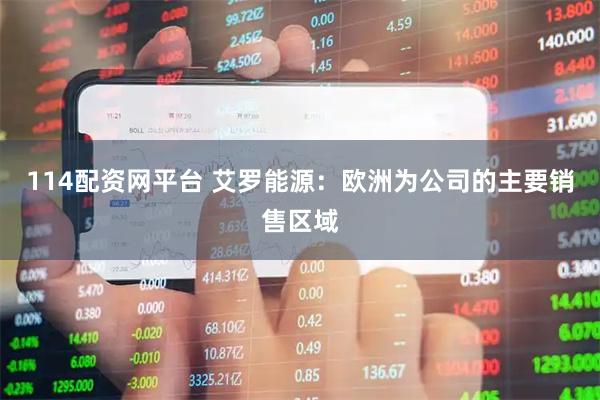 114配资网平台 艾罗能源：欧洲为公司的主要销售区域